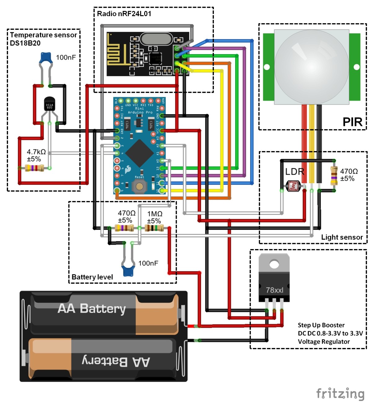 Smarthome pir transmitter · gitbook
